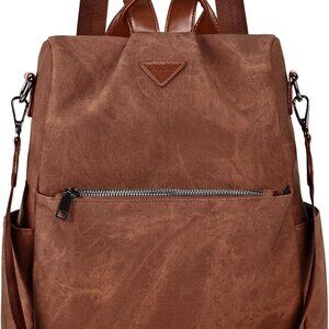 Women Backpack Purse Anti-Theft Vegan Leather Small Casual Daypack Shoulder Mini